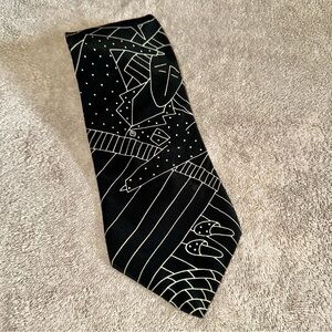 Vintage 1991 The Beatles I Call Your Name Silk Tie Apple Corps Manhattan